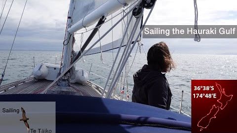 Our MAIDEN sail: Sailing in New Zealand