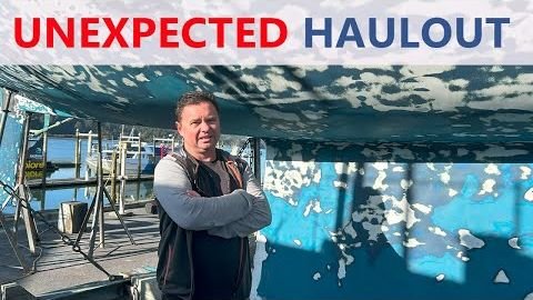 UNEXPECTED BOAT HAULOUT: Fixing two MAJOR problems