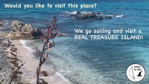 We visit A REAL TREASURE ISLAND in New Zealand!