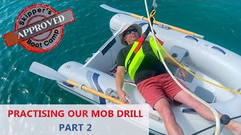 SKIPPER'S BOOT CAMP:Practicing our Man Overboard 2