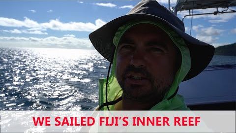 Sailing from Makogai Island to Musket Cove, Fiji